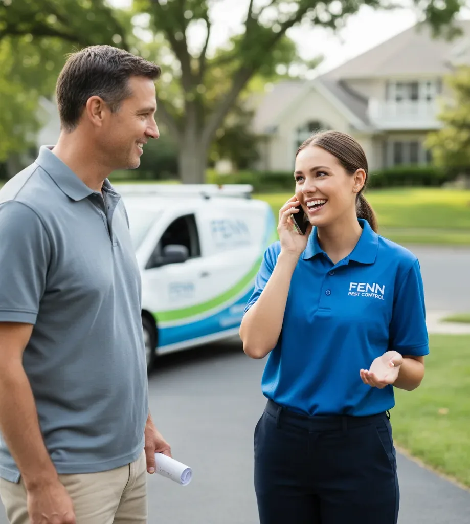 Fenn Pest Control customer support in Midway
